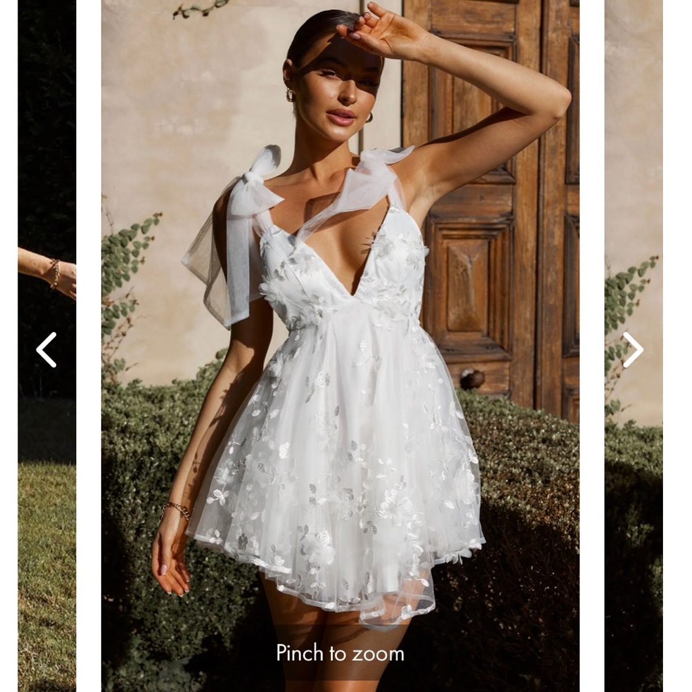 White dress